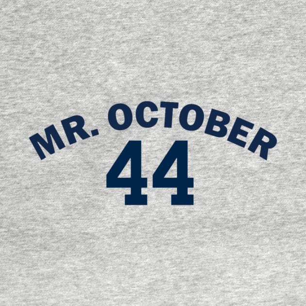 Mr. October 44 Design by Bleeding Yankee Blue